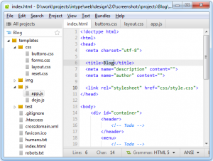 Intype User-Interface