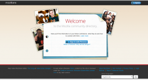 Mozillians Home page