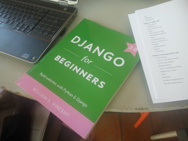 Django for beginners book
