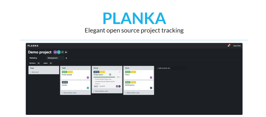planka home page